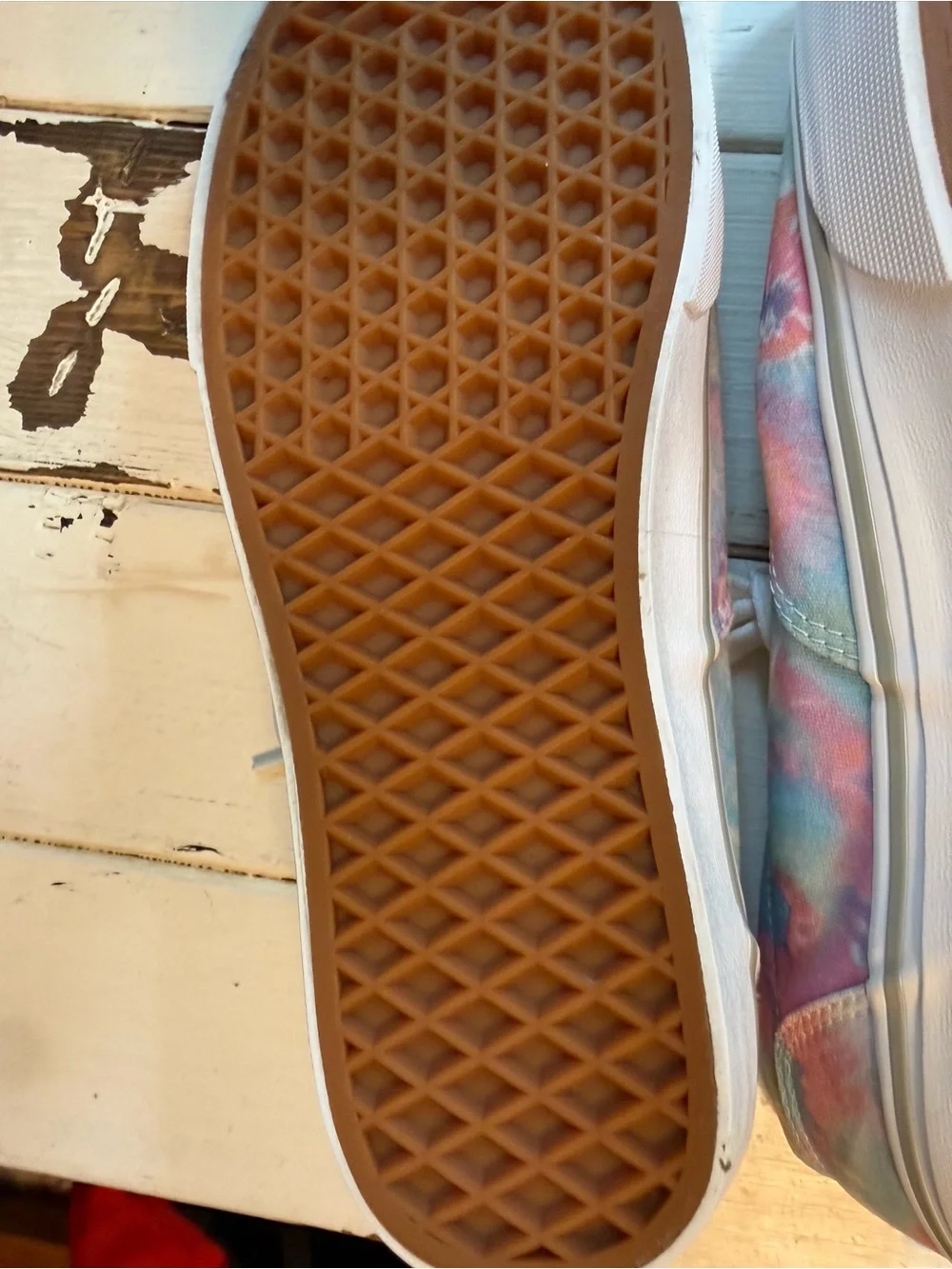 Vans Pastel Tie-dye Low Top Sneakers Women's Size 9.5 - Picture 9 of 13